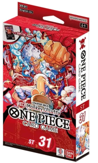 One Piece - Mazzo one piece - st31: Red - monkey D. luffy