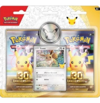 Pokemon - Busta pokemon - 30° anniversario: Blister 2 buste - eevee