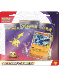 Pokemon - Busta pokemon - 30° anniversario: Blister 3 buste - lucario