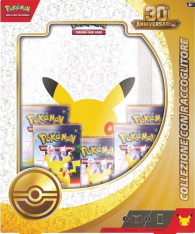 Pokemon - Box pokemon - 30° anniversario: Collezione con raccoglitore