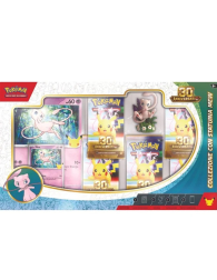 Pokemon - Box pokemon - 30° anniversario: Collezione con statuina mew