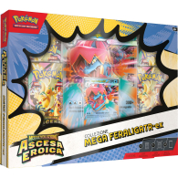 Box pokemon - megaevoluzione - ascesa eroica: Collezione - mega feraligatr-ex