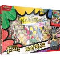 Box pokemon - megaevoluzione - ascesa eroica: Collezione con poster premium - mega lucario
