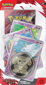 Box pokemon - scarlatto e violetto - blister checklane: Togepi - english