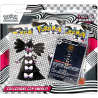 Box pokemon - scarlatto e violetto - fuoco bianco: Collezione con adesivi - gothitelle