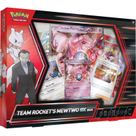 Box pokemon - scarlatto e violetto: Team rocket's mewtwo ex - english