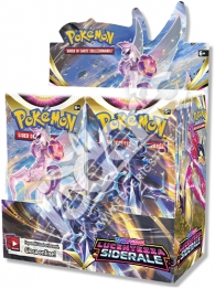 Box pokemon - spada e scudo - lucentezza siderale: 36 buste