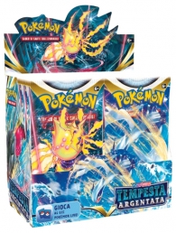 Pokemon - Box pokemon - spada e scudo - tempesta argentata: 36 buste