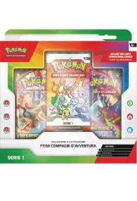 Box pokemon: Collezione illustrazione - primi compagni d'avventura