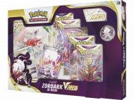 Box pokemon: Collezione premium zoroark di hisui v-astro