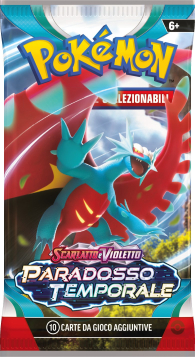 Busta pokemon - scarlatto e violetto - paradosso temporale