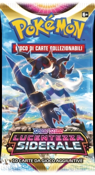 Busta pokemon - spada e scudo - lucentezza siderale