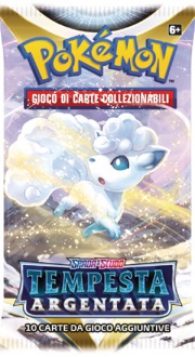 Busta pokemon - spada e scudo - tempesta argentata