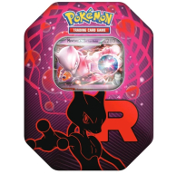 Box pokemon - tin mewtwo-ex del team rocket