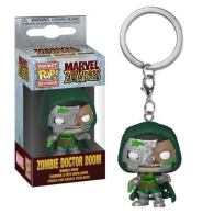 Portachiavi - Funko pocket pop - marvel zombies: Zombie doctor doom