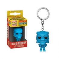 Portachiavi - Funko pocket pop - rock'em sock'em: Blue bomber
