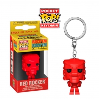 Portachiavi - Funko pocket pop - rock'em sock'em: Red rocker