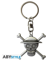Portachiavi - One piece - skull metal: Portachiavi