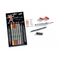 Scrittura e Disegno - Copic - ciao - manga 4 - set 5+1 