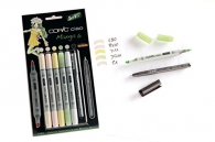 Scrittura e Disegno - Copic - ciao - manga 6 - set 5+1 