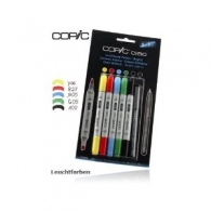Scrittura e Disegno - Copic - ciao - colori brillanti - set 5+1 