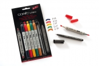 Scrittura e Disegno - Copic - ciao - colori hue - set 5+1 