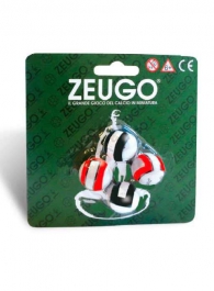 Subbuteo - Palline standard a due colori - zeugo: Set di 4