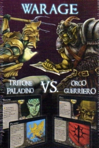 Warage - Mazzo warage: Tritone paladino vs orco guerriero