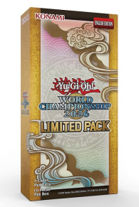 Yugioh - Box world championship 2026: Limited pack