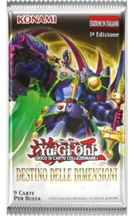 Busta destino delle dimensioni