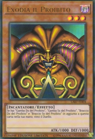 Yugioh - Exodia: Set completo di 5 carte