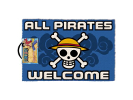 Zerbino - Zerbino - doormat: One piece - all pirates welcome