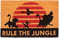 Zerbino - Zerbino - doormat: The lion king - rule the jungle